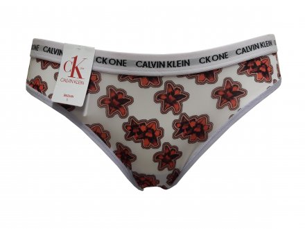 Calvin Klein brazilské kalhotky QD3797E flowers